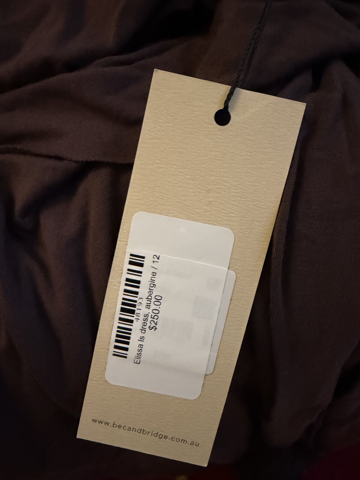 Elissa long sleeved dress