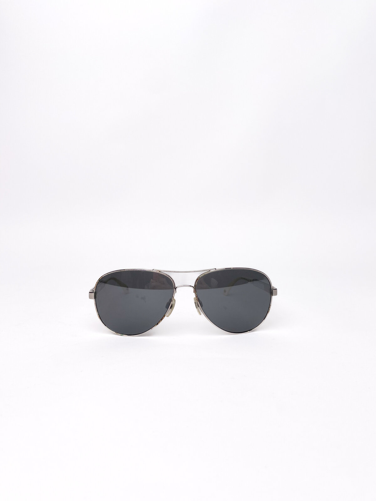Silver Aviator Sunglasses