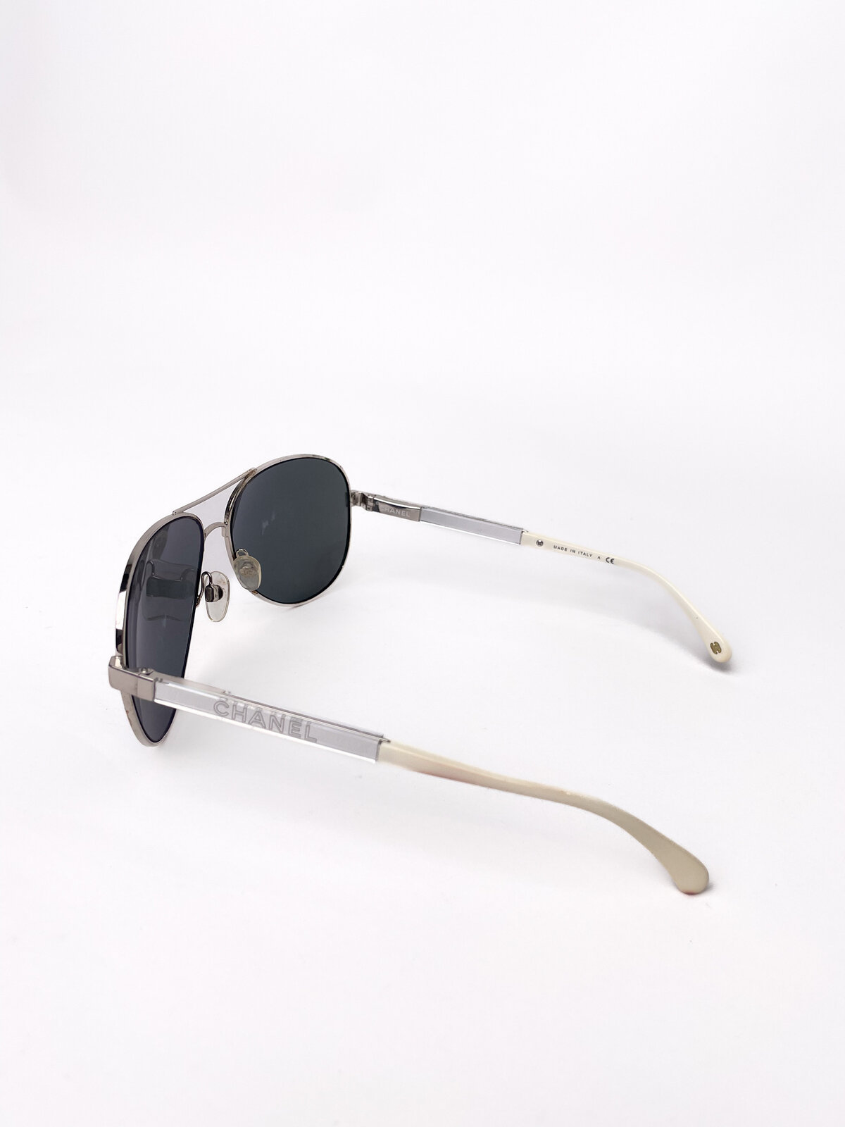 Silver Aviator Sunglasses