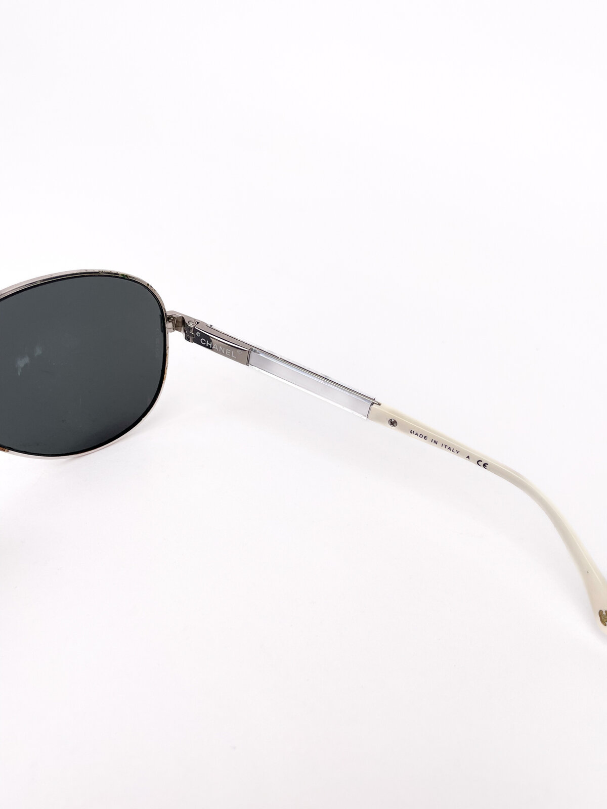 Silver Aviator Sunglasses