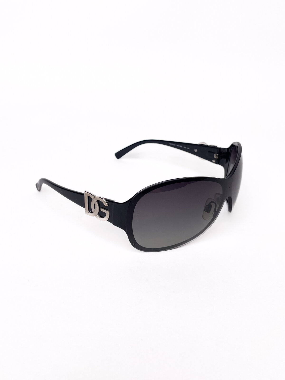 Black Sunglasses w/ Silver Hardware