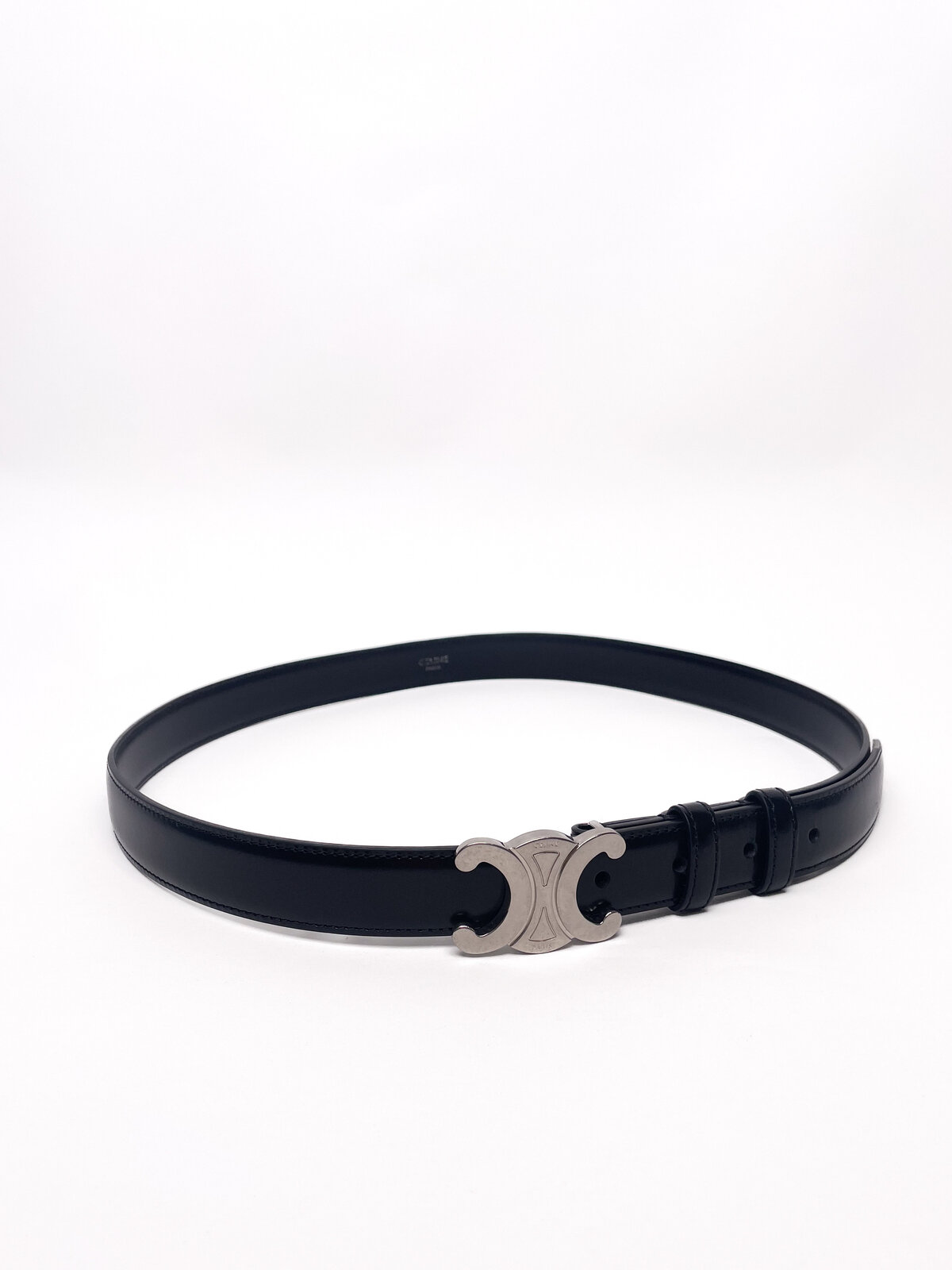 Black and Silver Belt