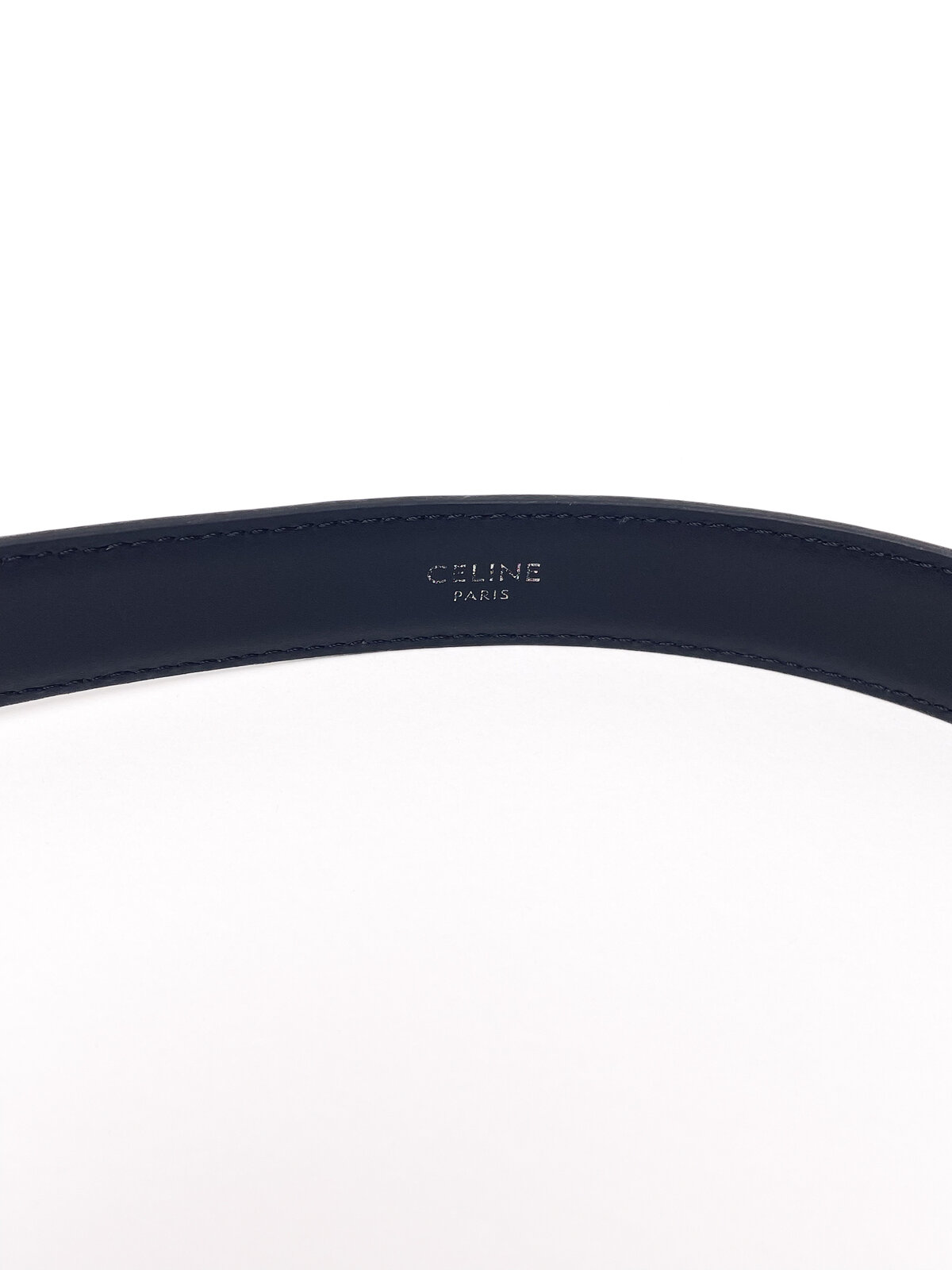 Black and Silver Belt