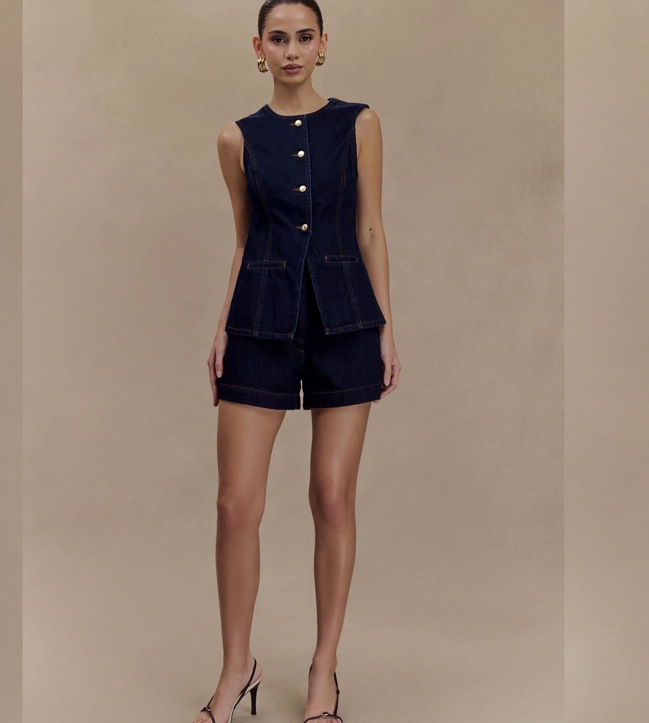 Denim Button up