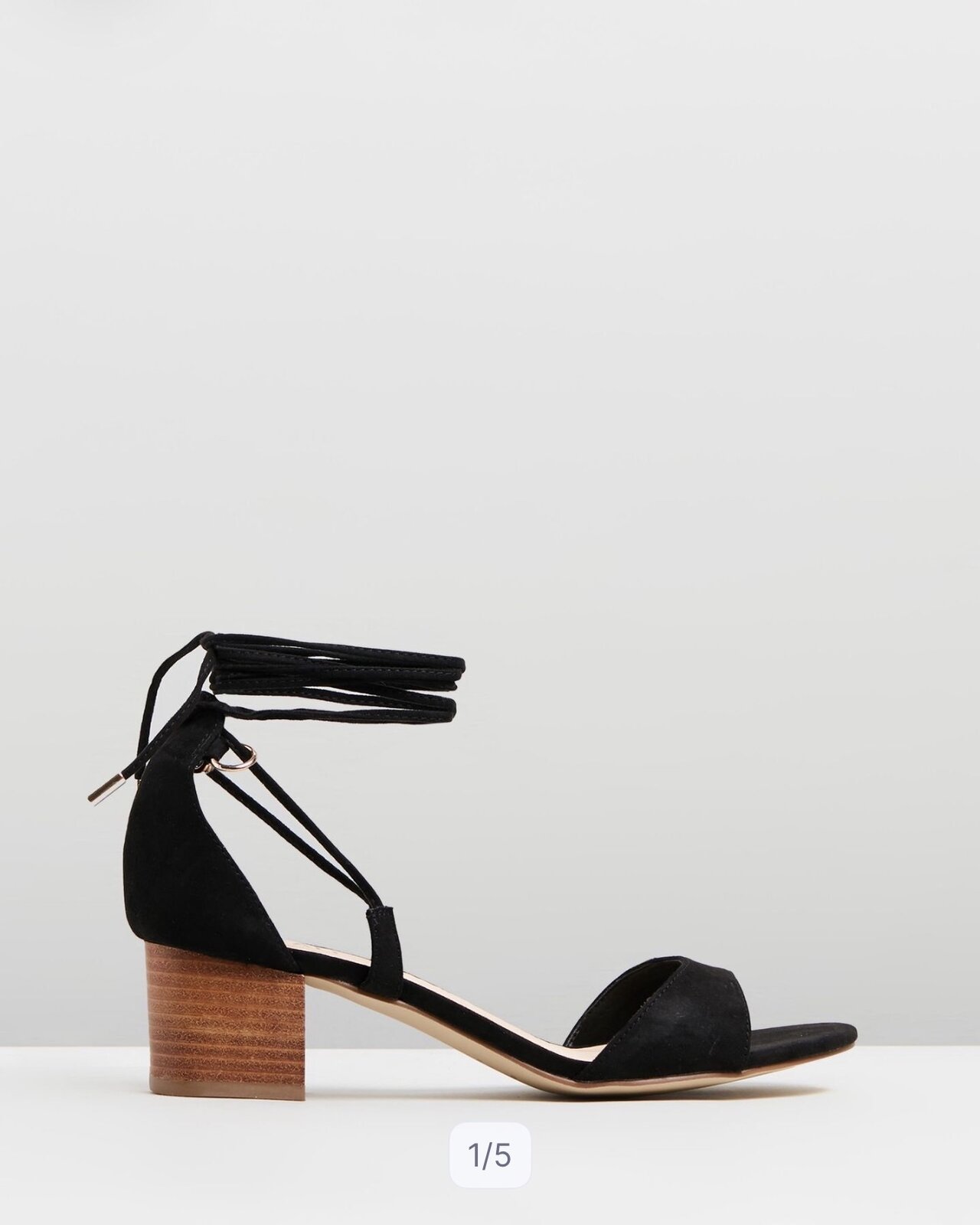 Black Micro heels 