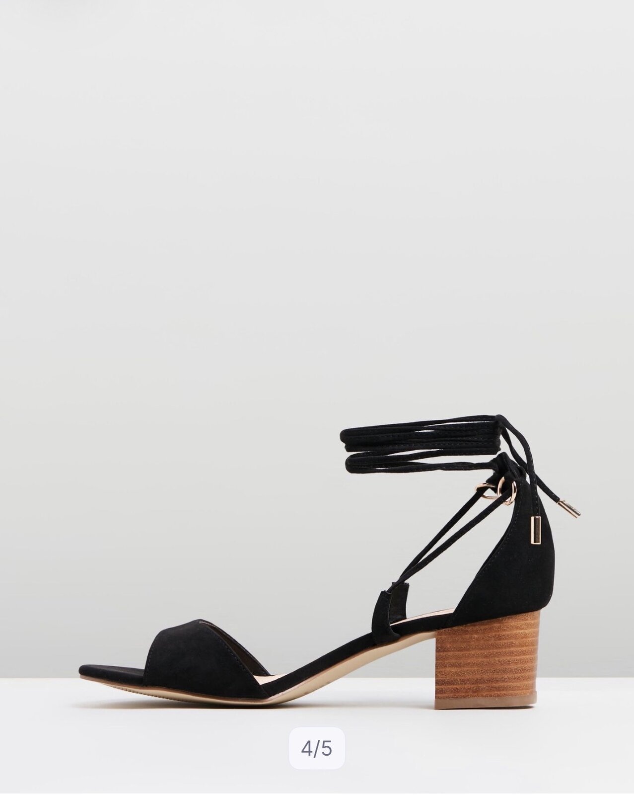 Black Micro heels 