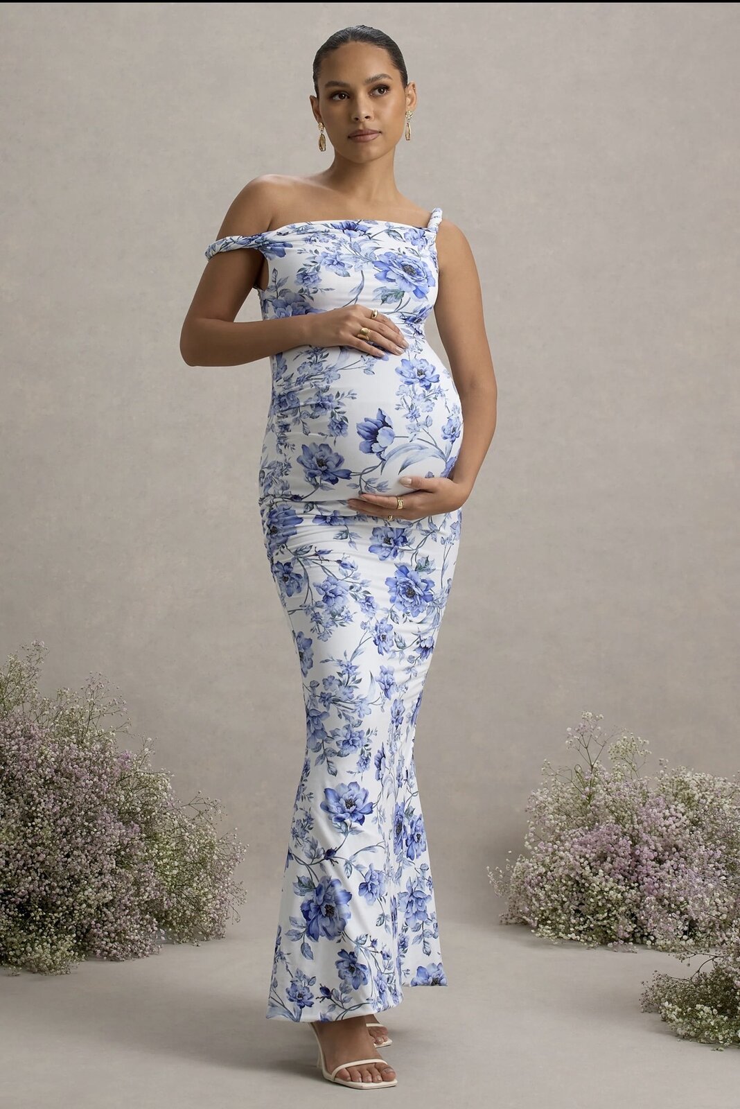 Floral Maternity Dress