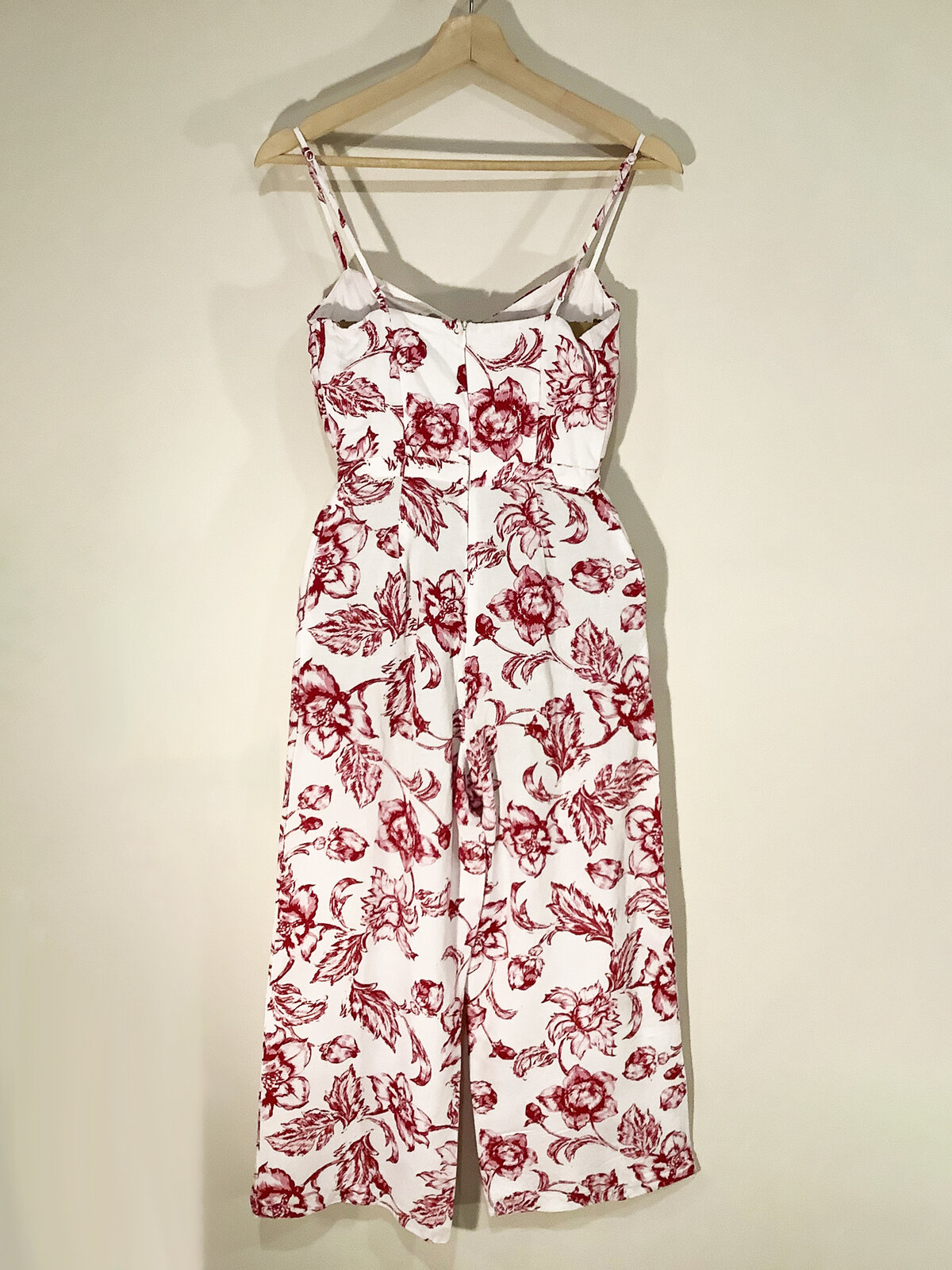 Tahlia Jumpsuit (Pink Floral) – Size 6 – Good Condition