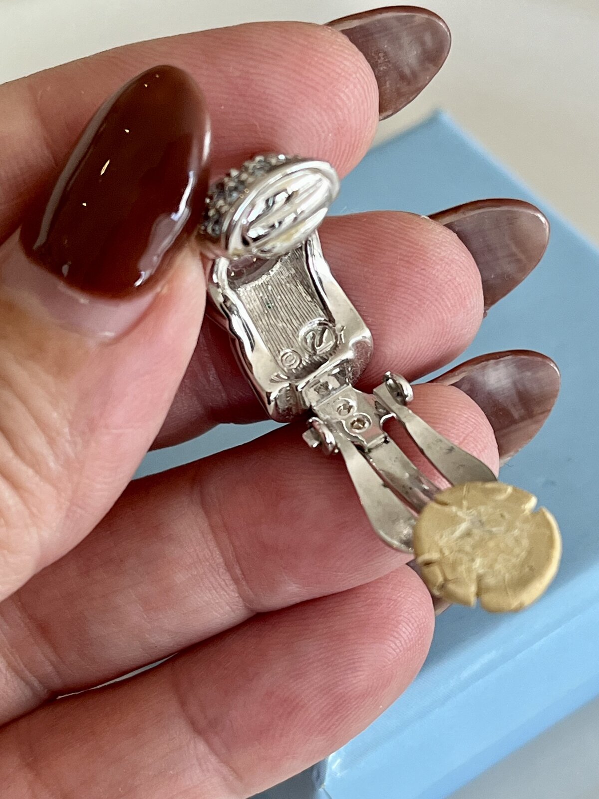 CLIP-ON EARRINGS MIXED CUTS CIRCA 1988-1989
