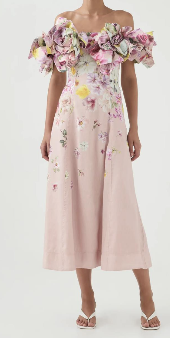 Misha Maxi Dress Size 14 Brand New