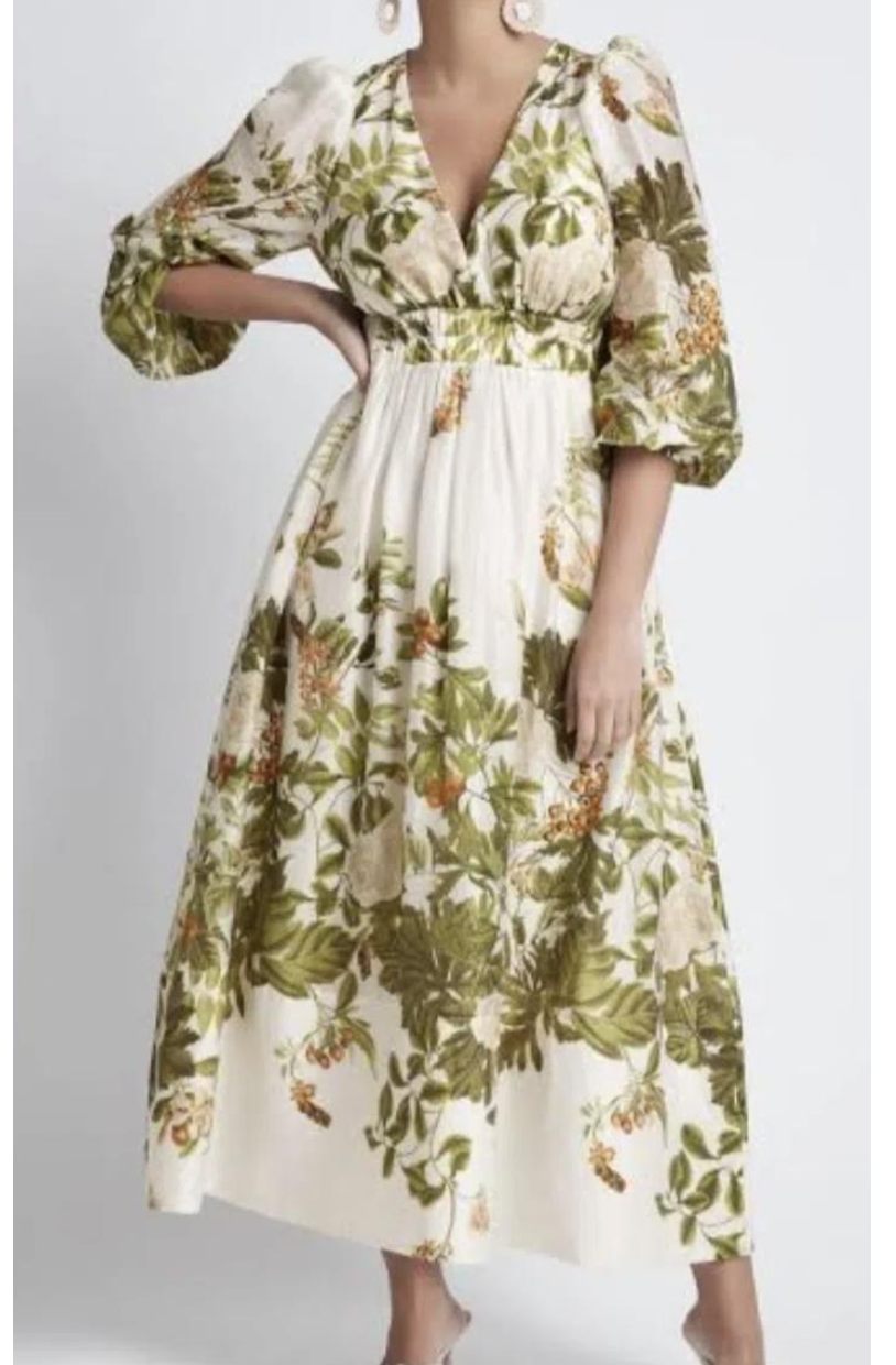 Garden of Eden Maxi Dress Size 12