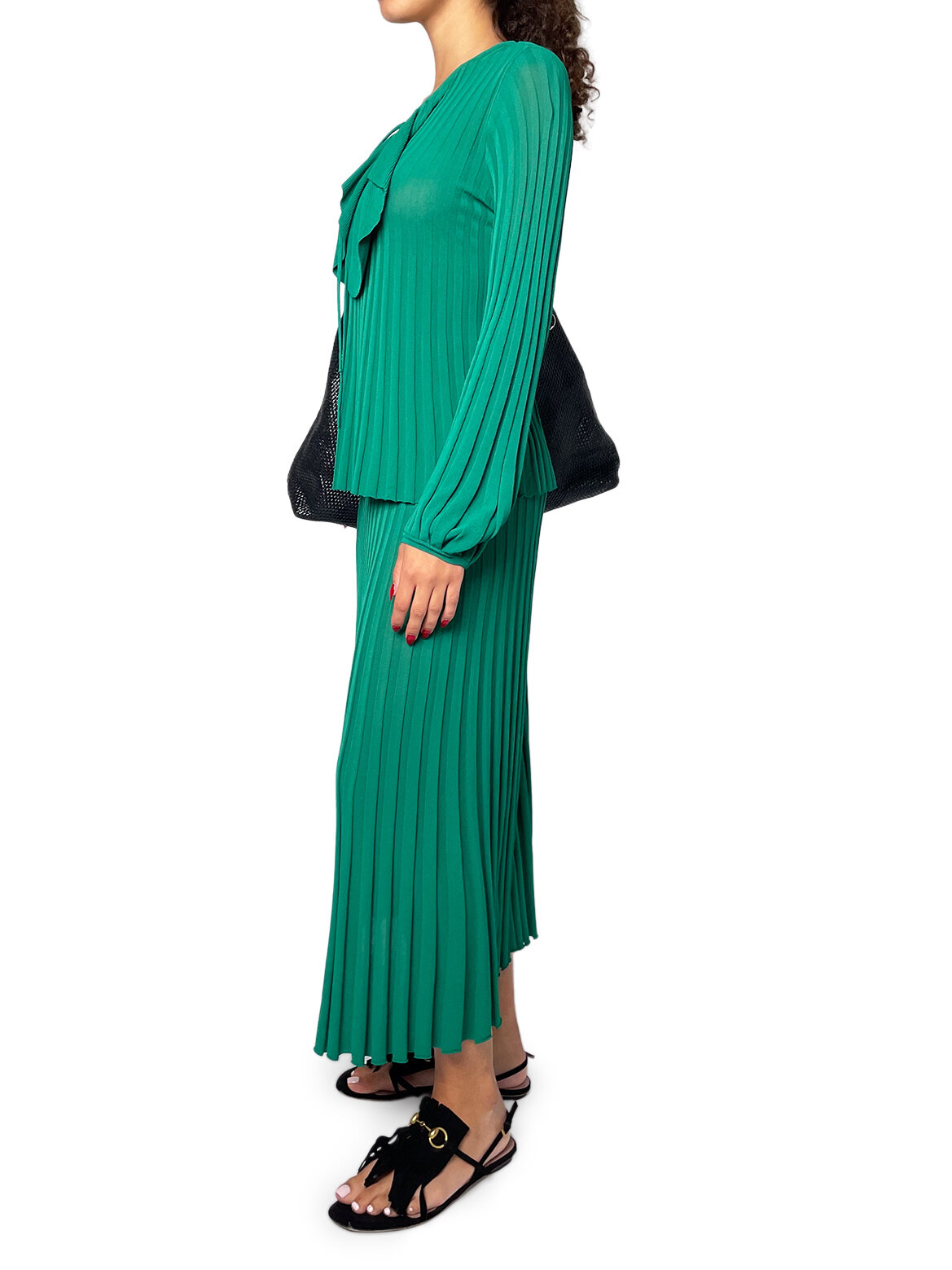 Emerald Green Knit Top