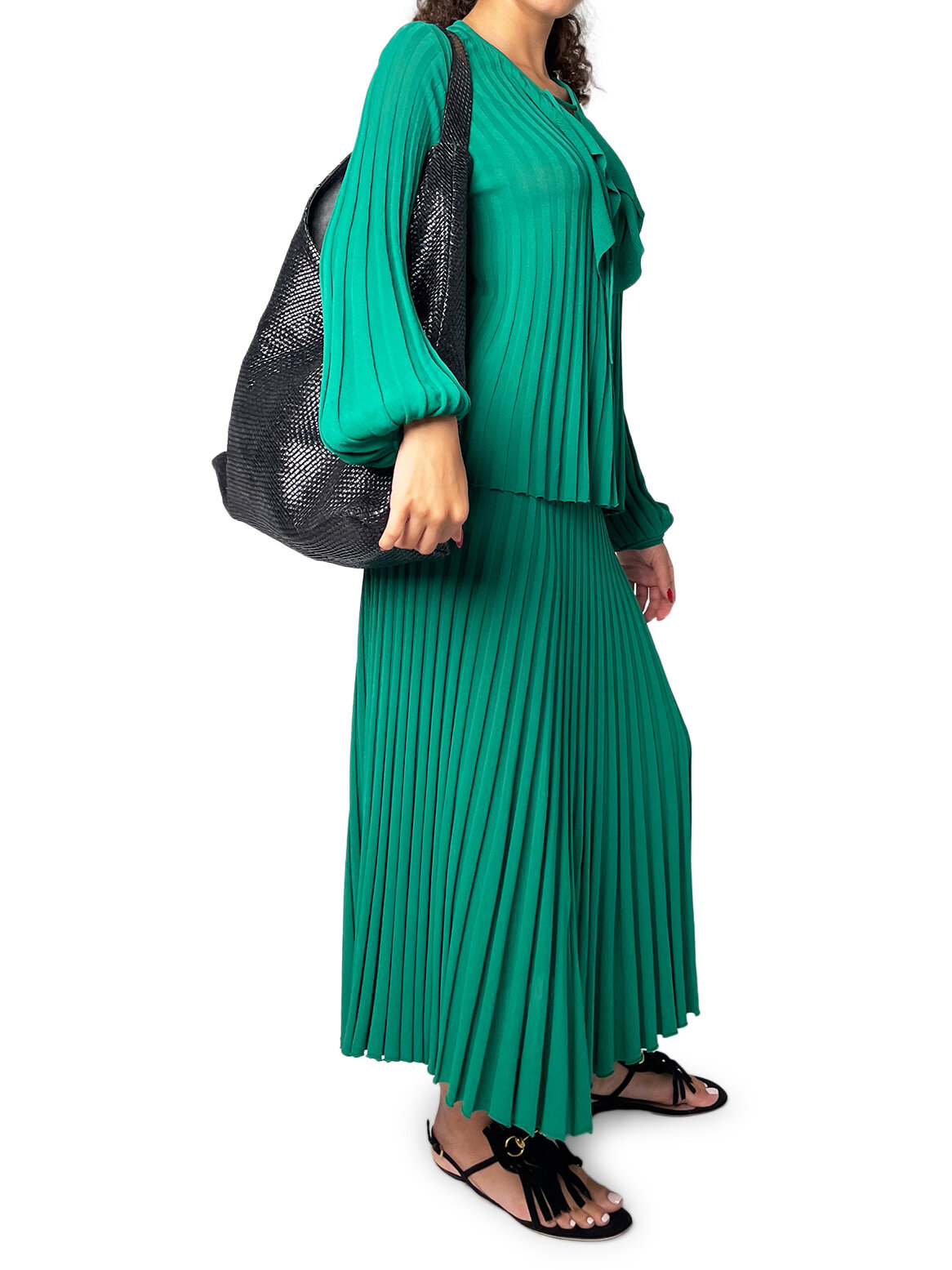 Emerald Green Knit Top