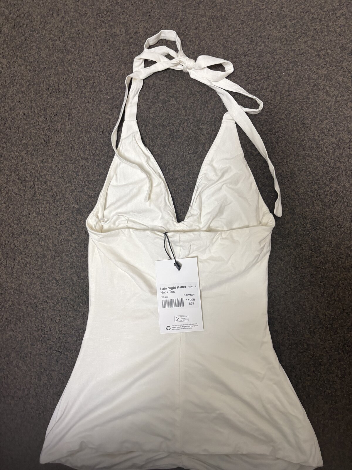 Late Night Halter Neck Top