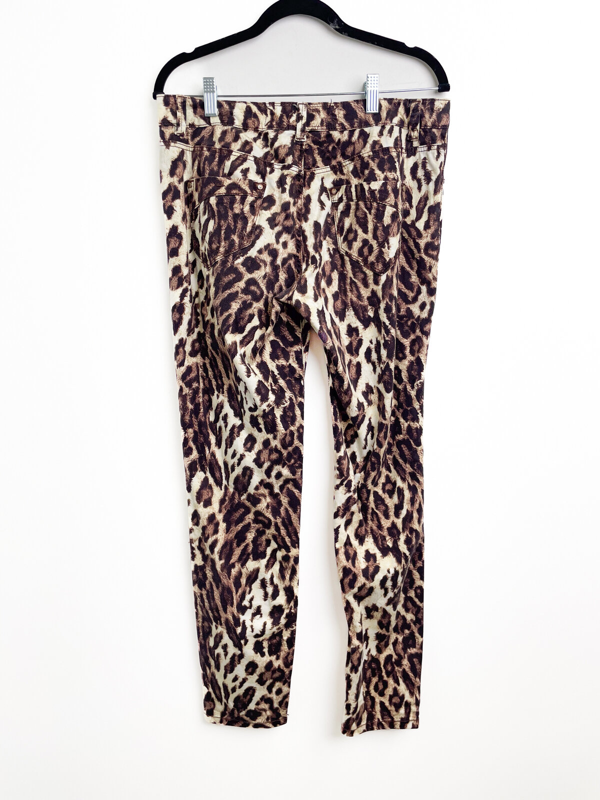 Leopard Print Skinny Jeans
