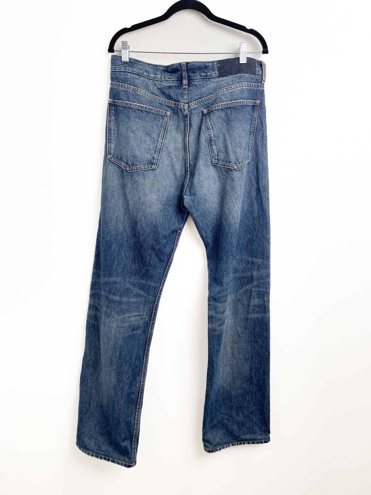 Blue High Waisted Denim Jeans