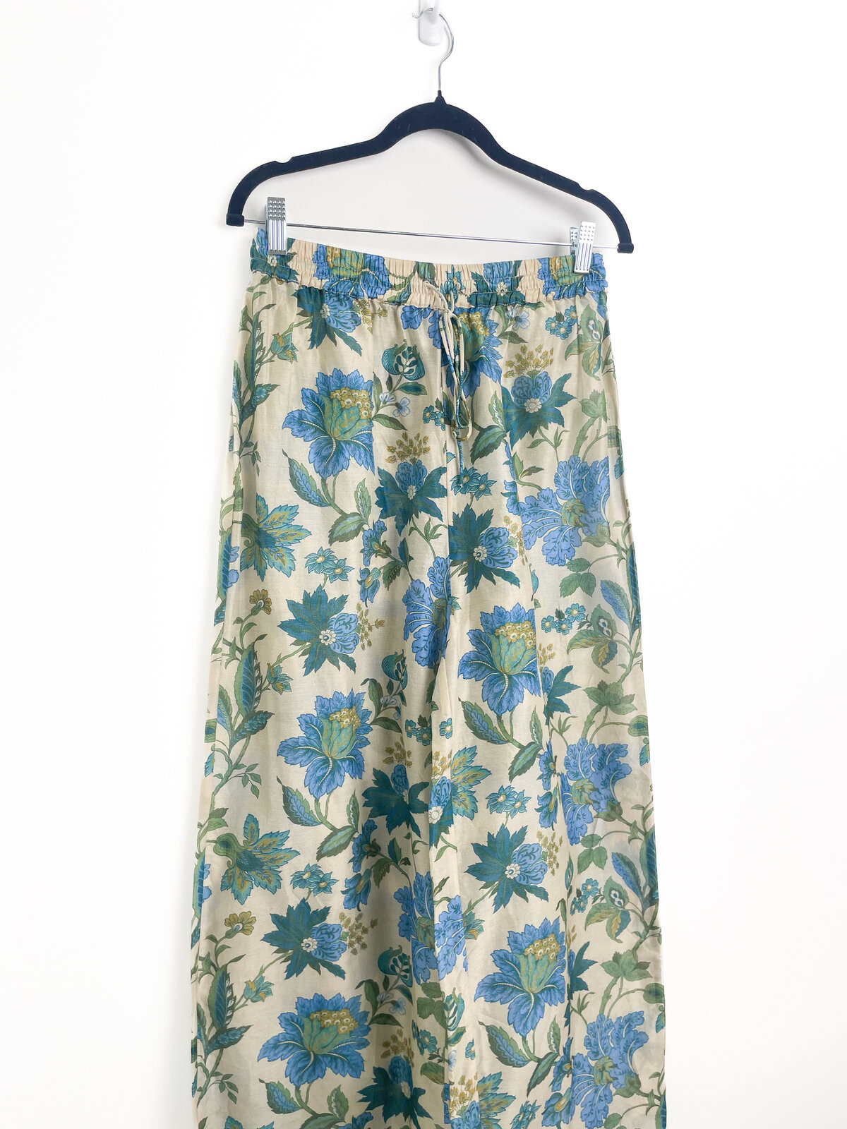 Blue & Green Floral Resort Pant