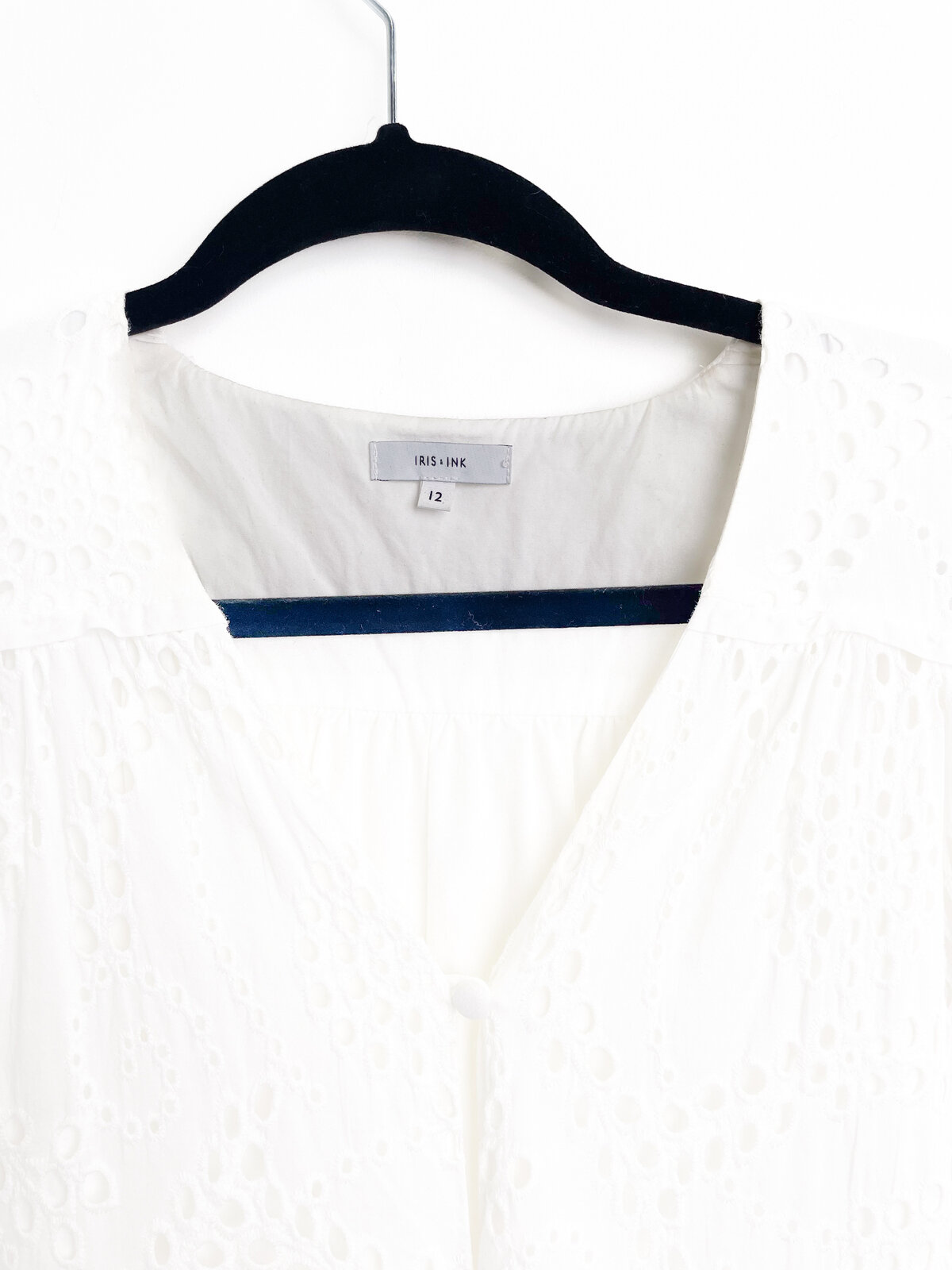 White V Neck T Shirt Dress