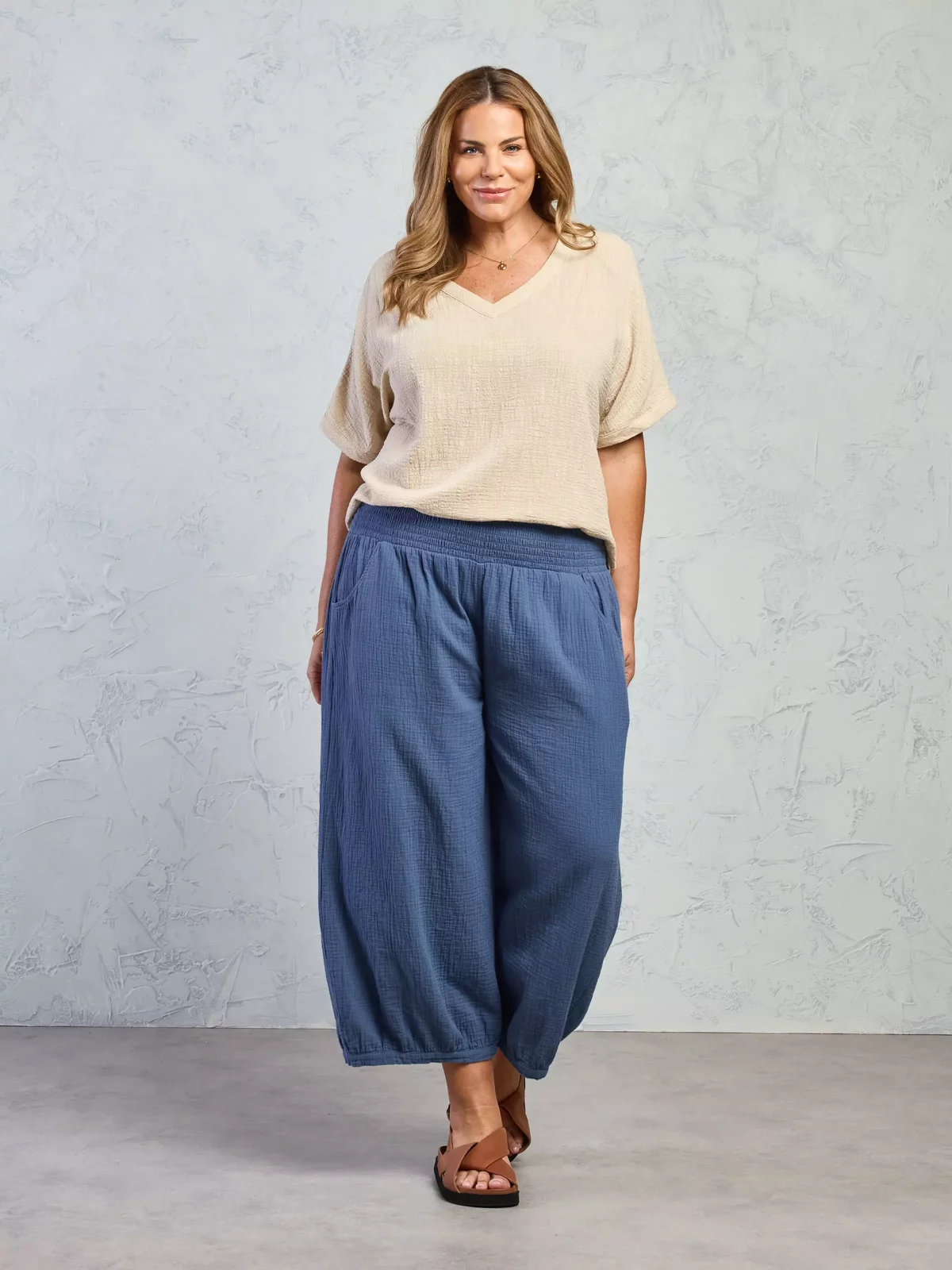 Montego Cotton Top Stone