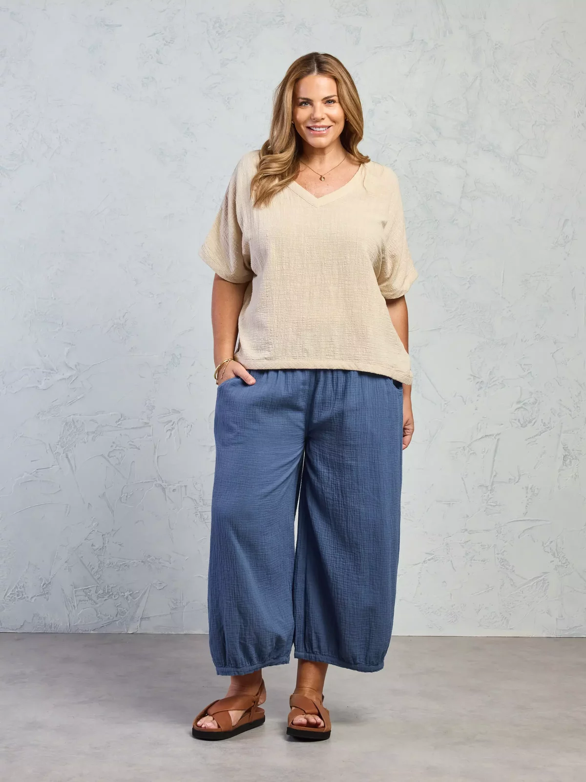 Montego Cotton Top Stone