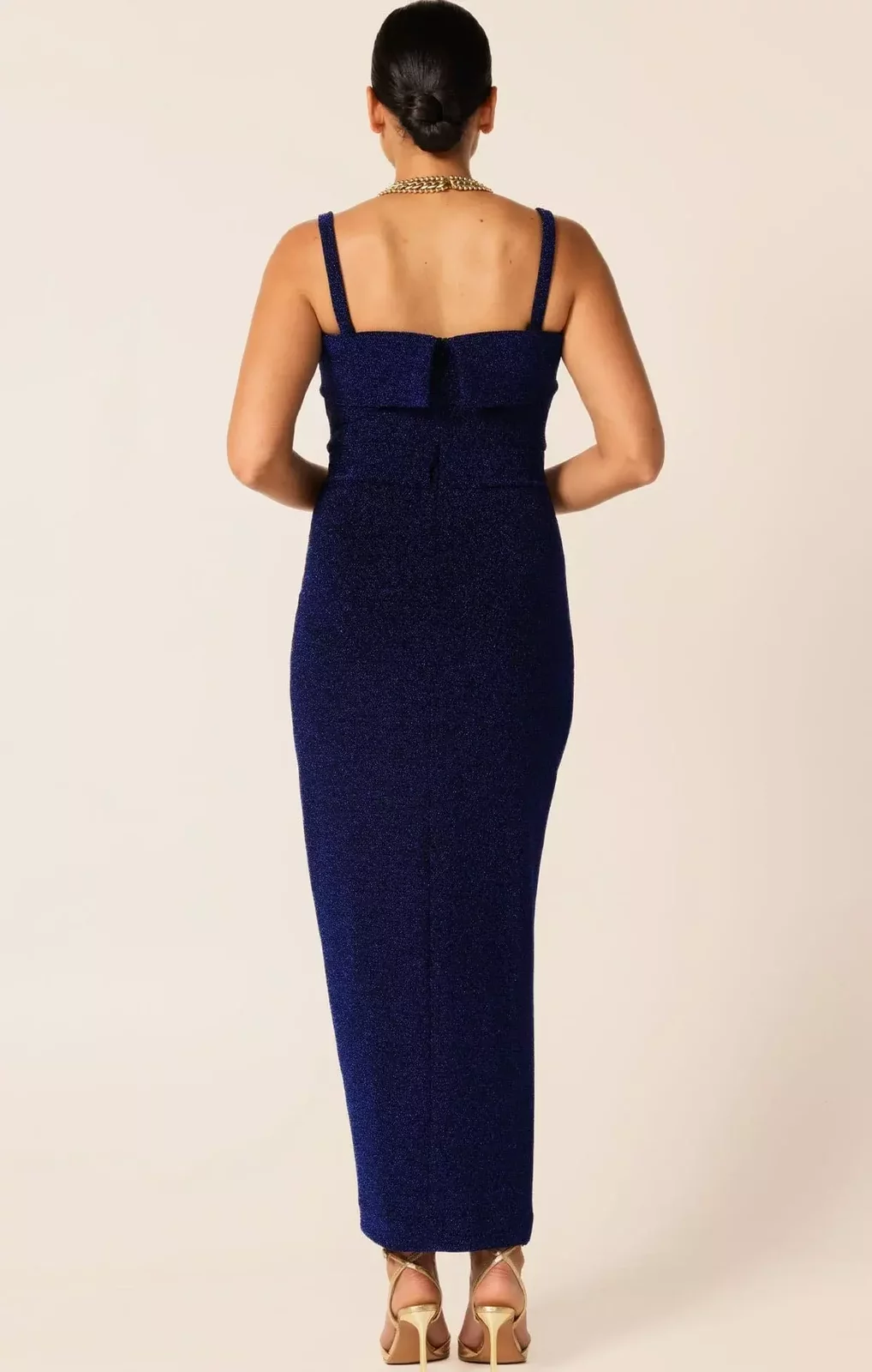 MERLE STRAPLESS MAXI DRESS SAPPHIRE 