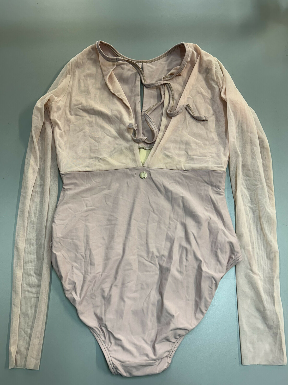 OLIVIA LEOTARD -BLUSH BON BON