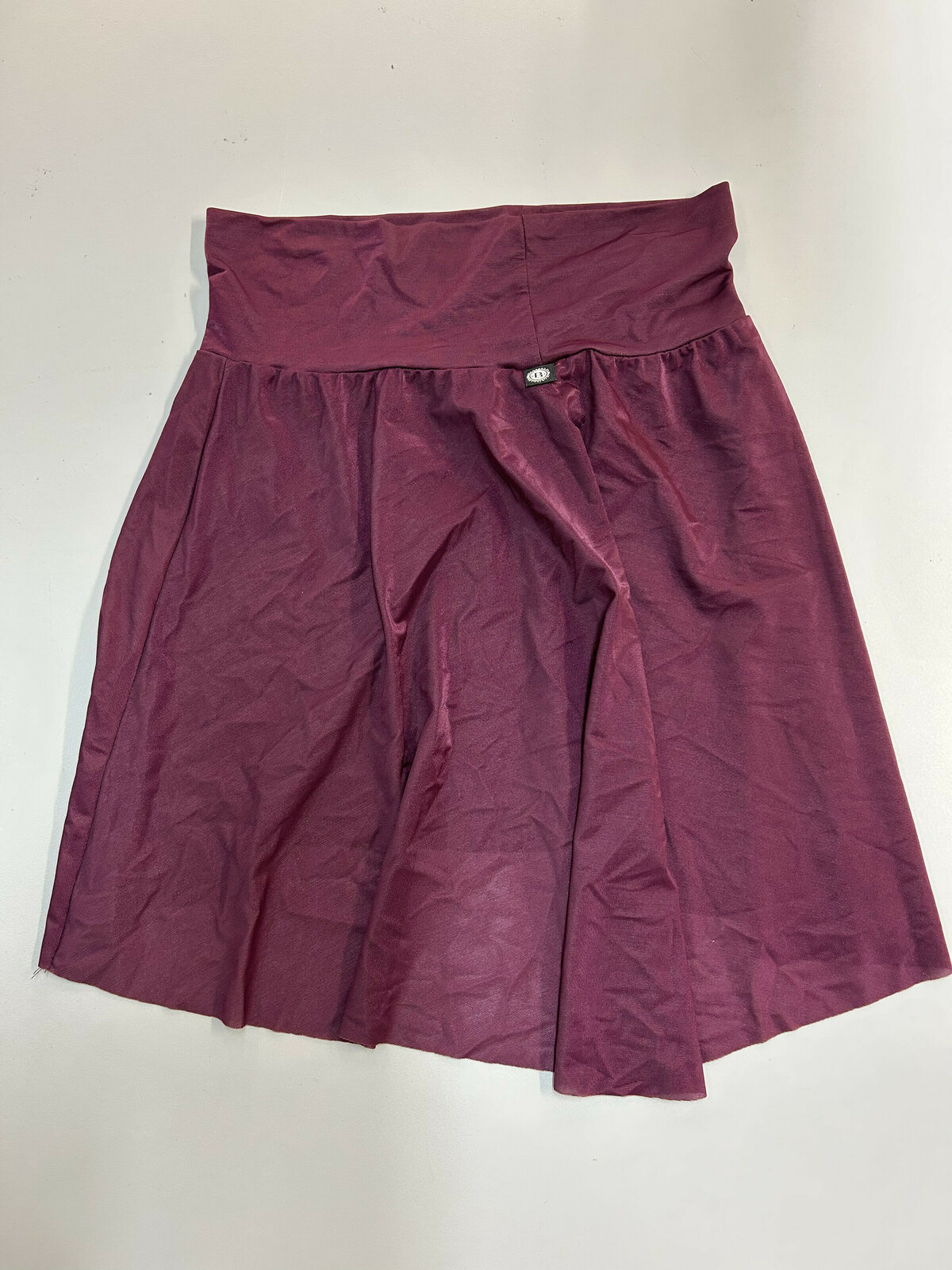 NATALIA SHEER SKIRT - MULBERRY