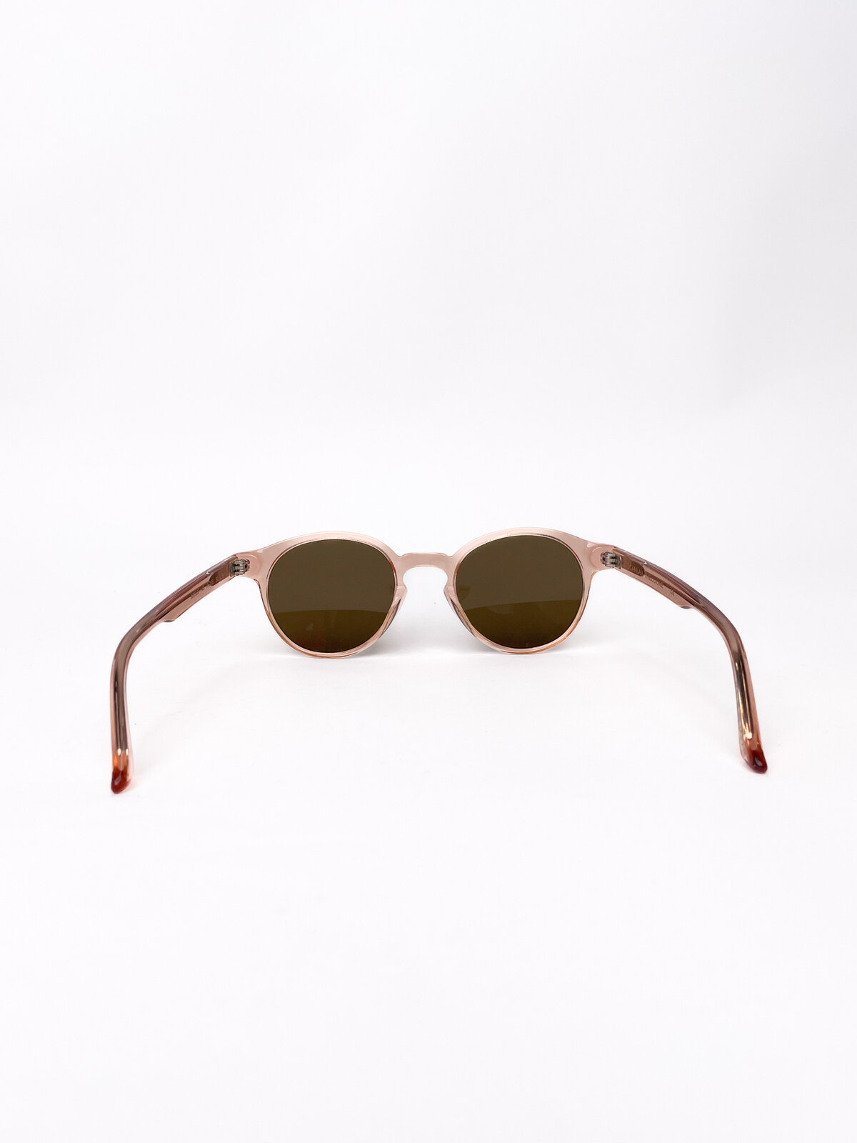 Clear / Peach Sunglasses