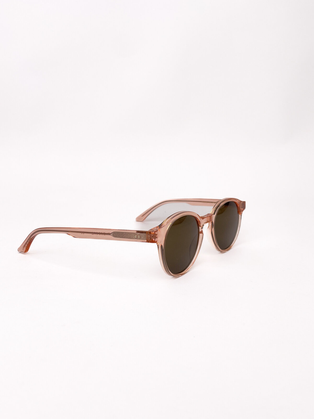 Clear / Peach Sunglasses