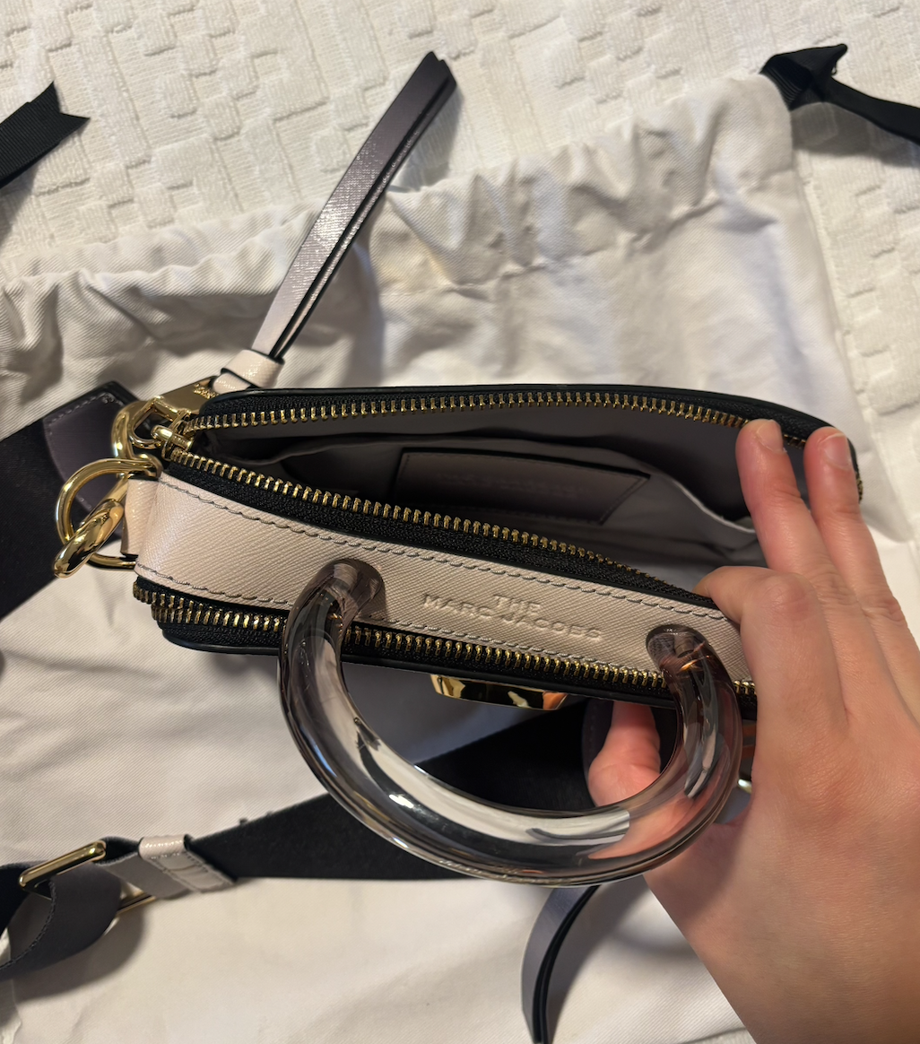 Snapshot Clear Ring Top-Handle Camera Bag
