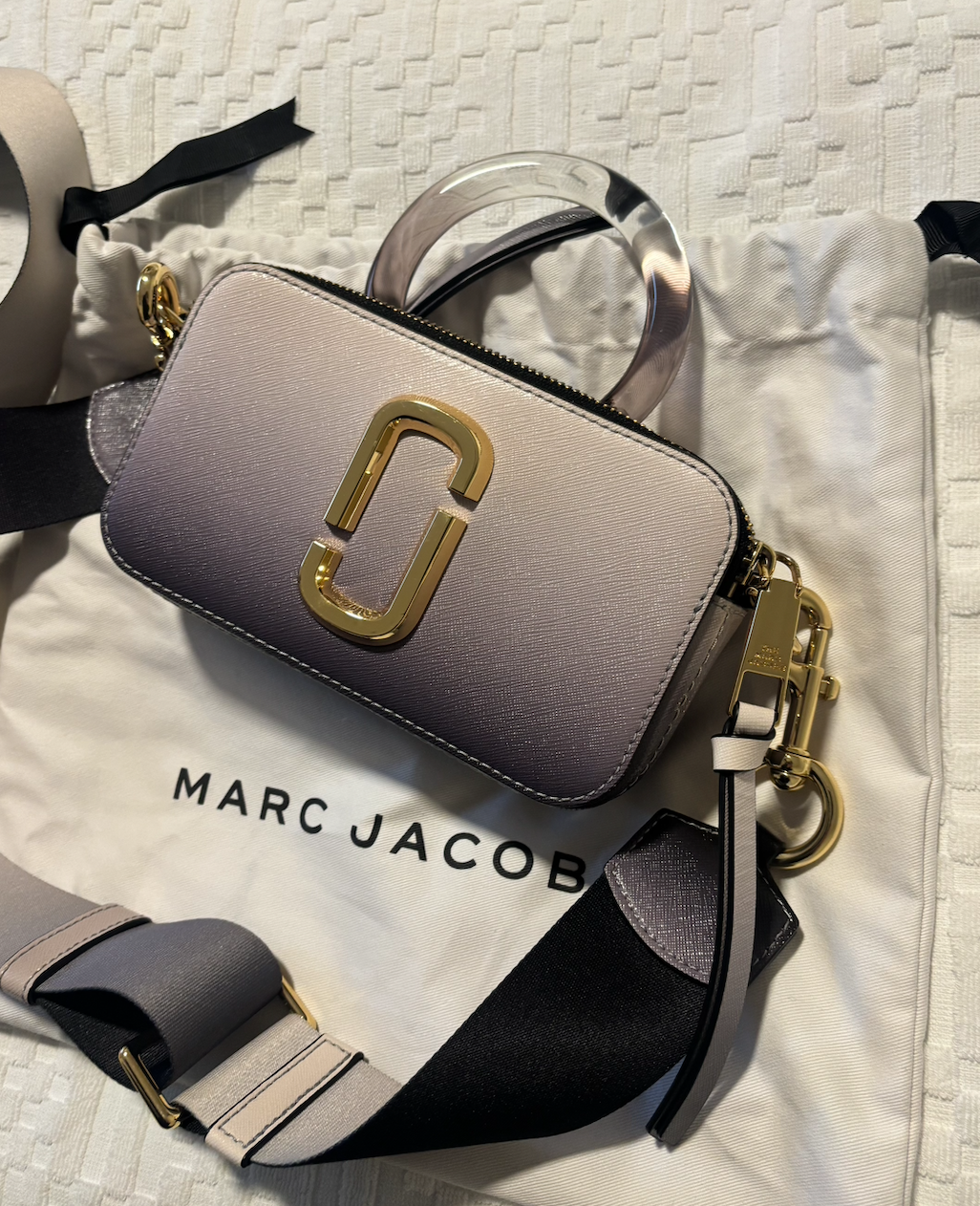 Snapshot Clear Ring Top-Handle Camera Bag