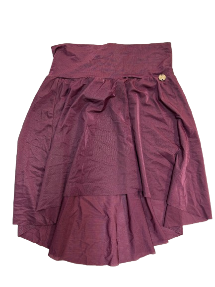 NATALIA SHEER SKIRT - MULBERRY