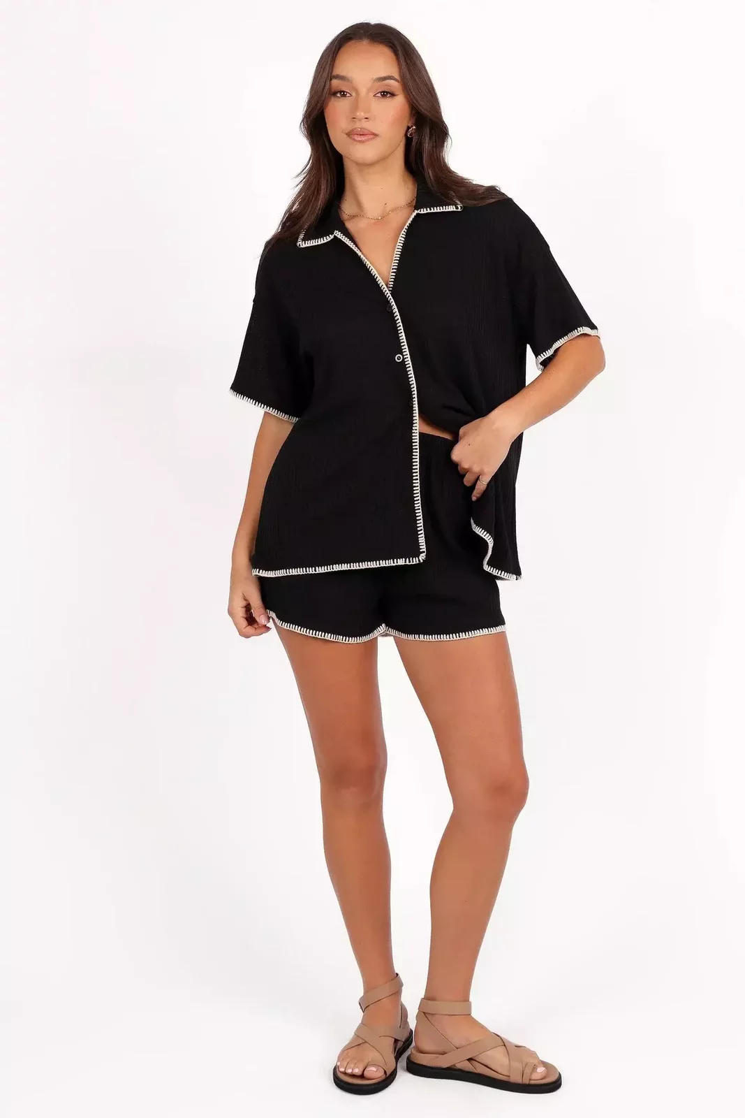 Essen Knit Shirt Set