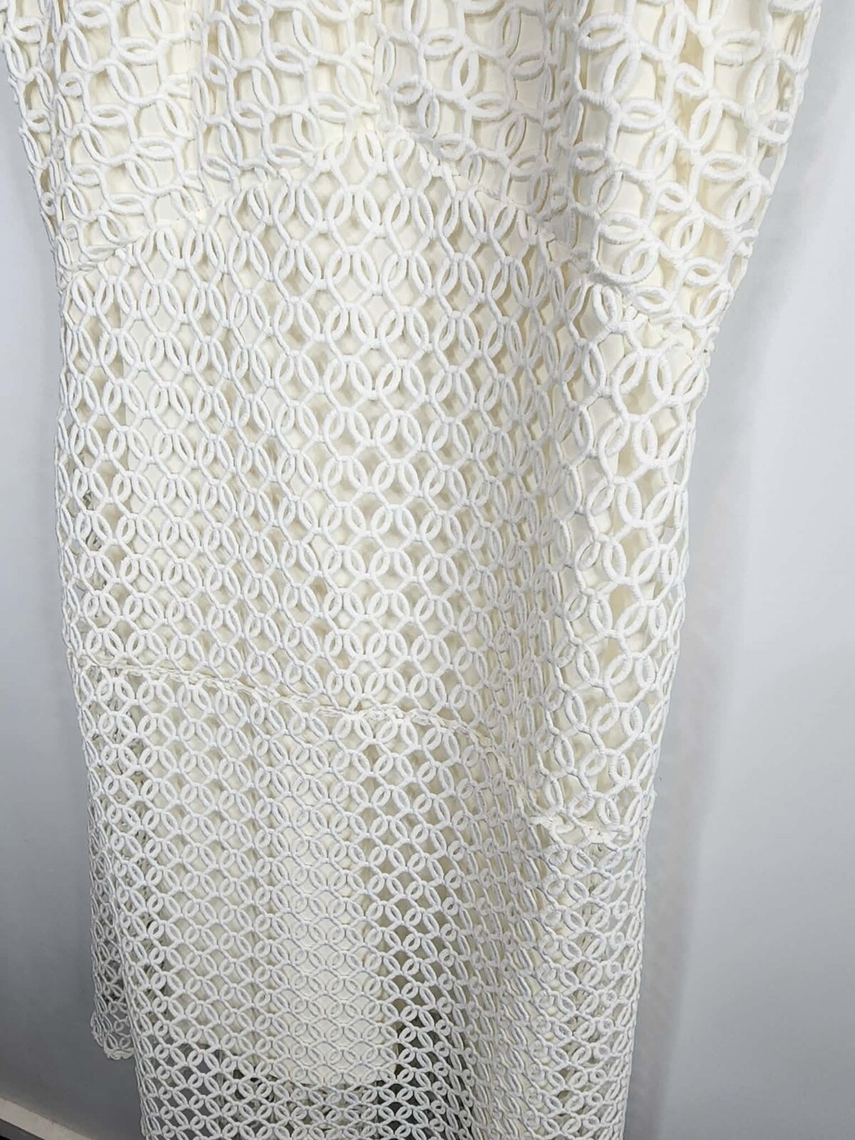  Lace Halter High-Low Dress Size 10 AU - Ivory Bridal / Races