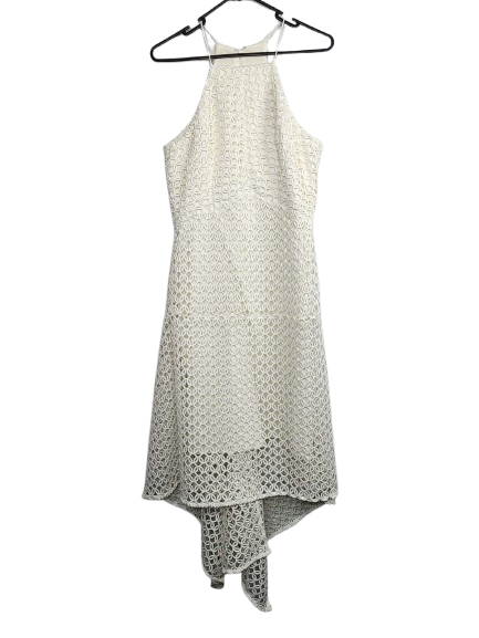 Lace Halter High-Low Dress Size 10 AU - Ivory Bridal / Races
