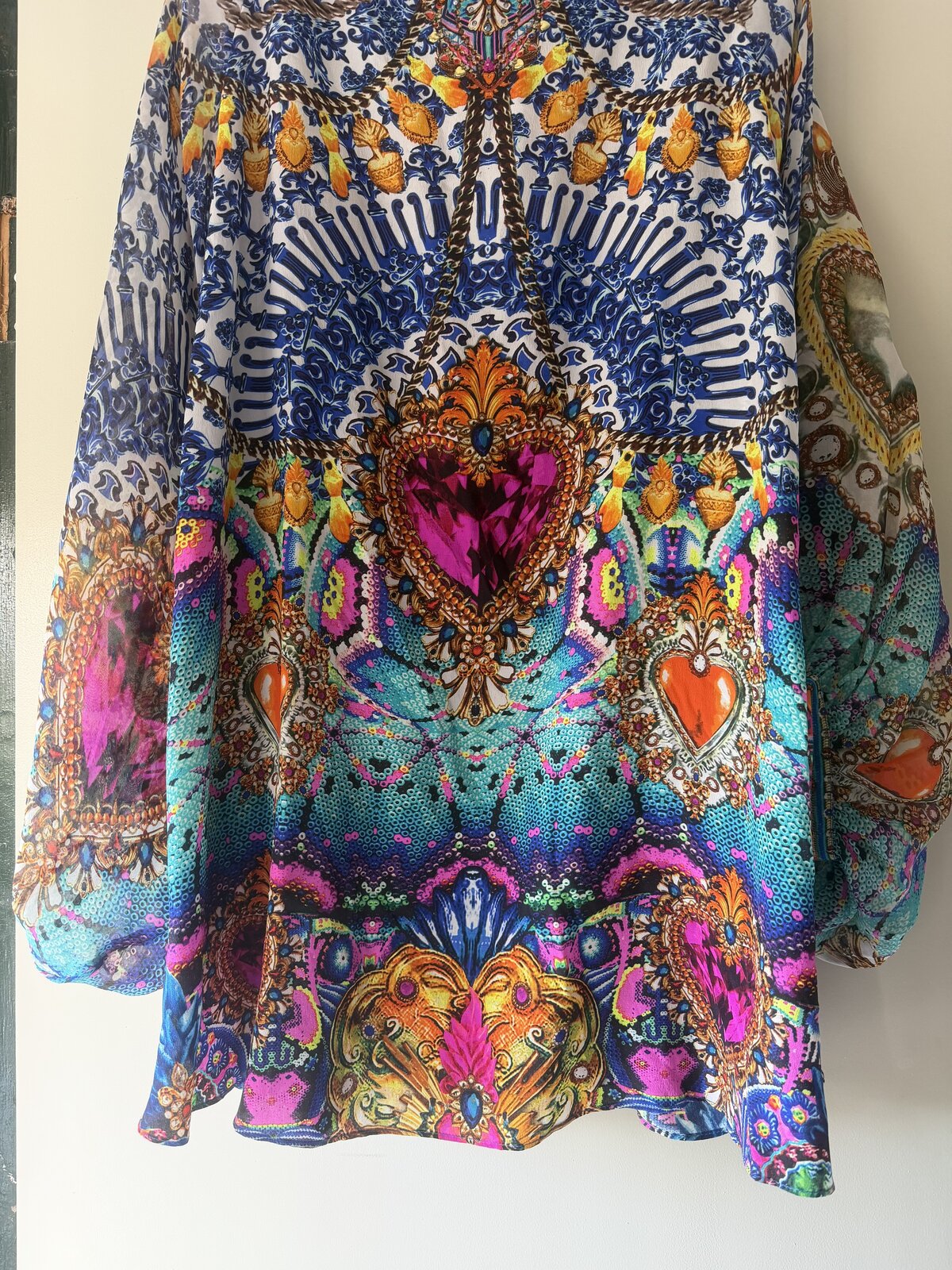 Lucky Charm Raglan Sleeve Blouse – O/S