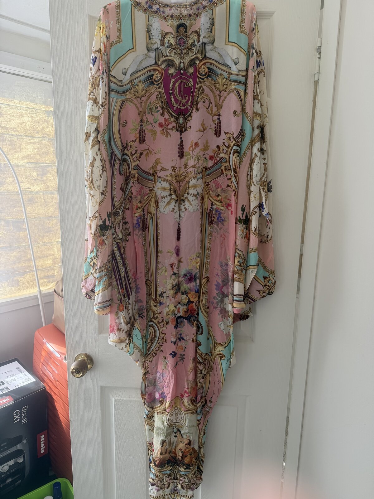 Letters From The Pink Room T-Shape Long Kaftan – O/S
