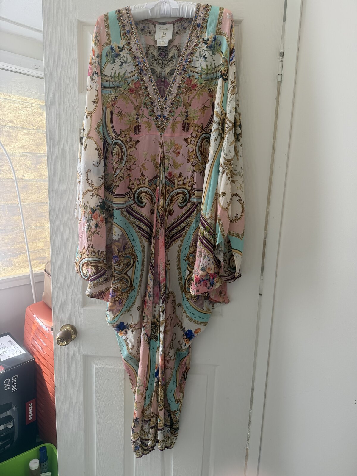 Letters From The Pink Room T-Shape Long Kaftan – O/S