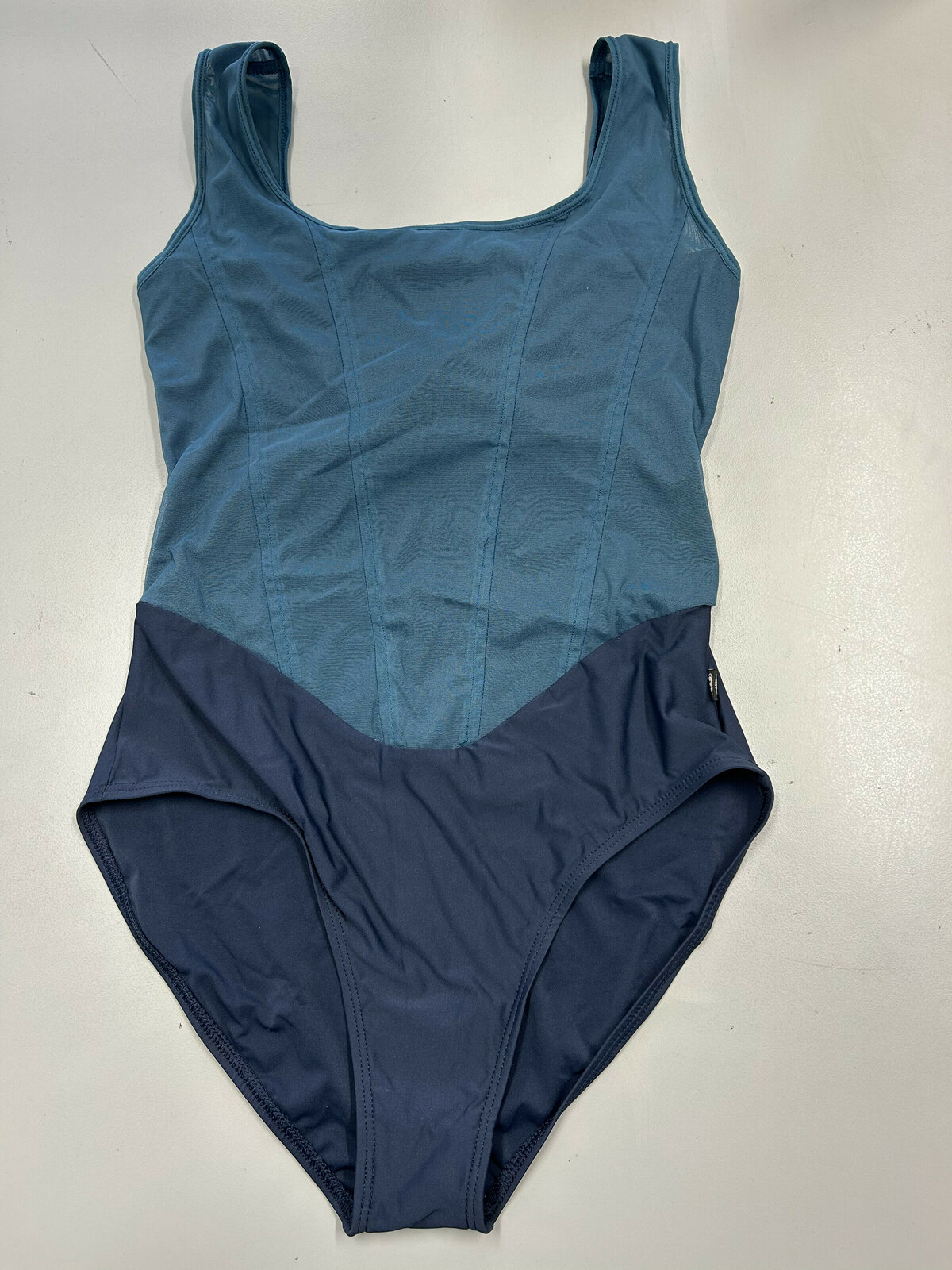 SOFIA LEOTARD - MIDNIGHT TURQUOISE