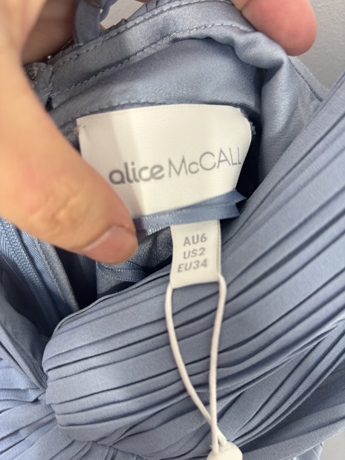 BNWT - Pebble / Dusty Blue - Size AU 6 (US 2) - BNWT - RRP $390