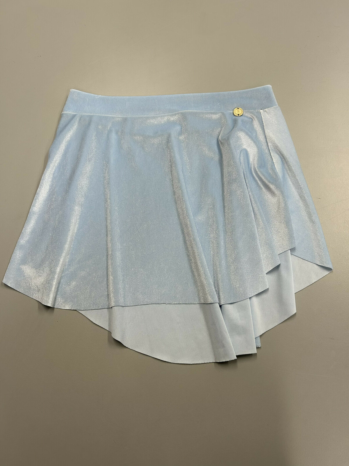 ZARA VELVET SKIRT -DEWDROP