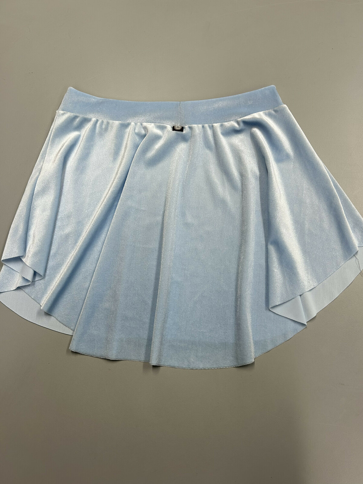 ZARA VELVET SKIRT -DEWDROP
