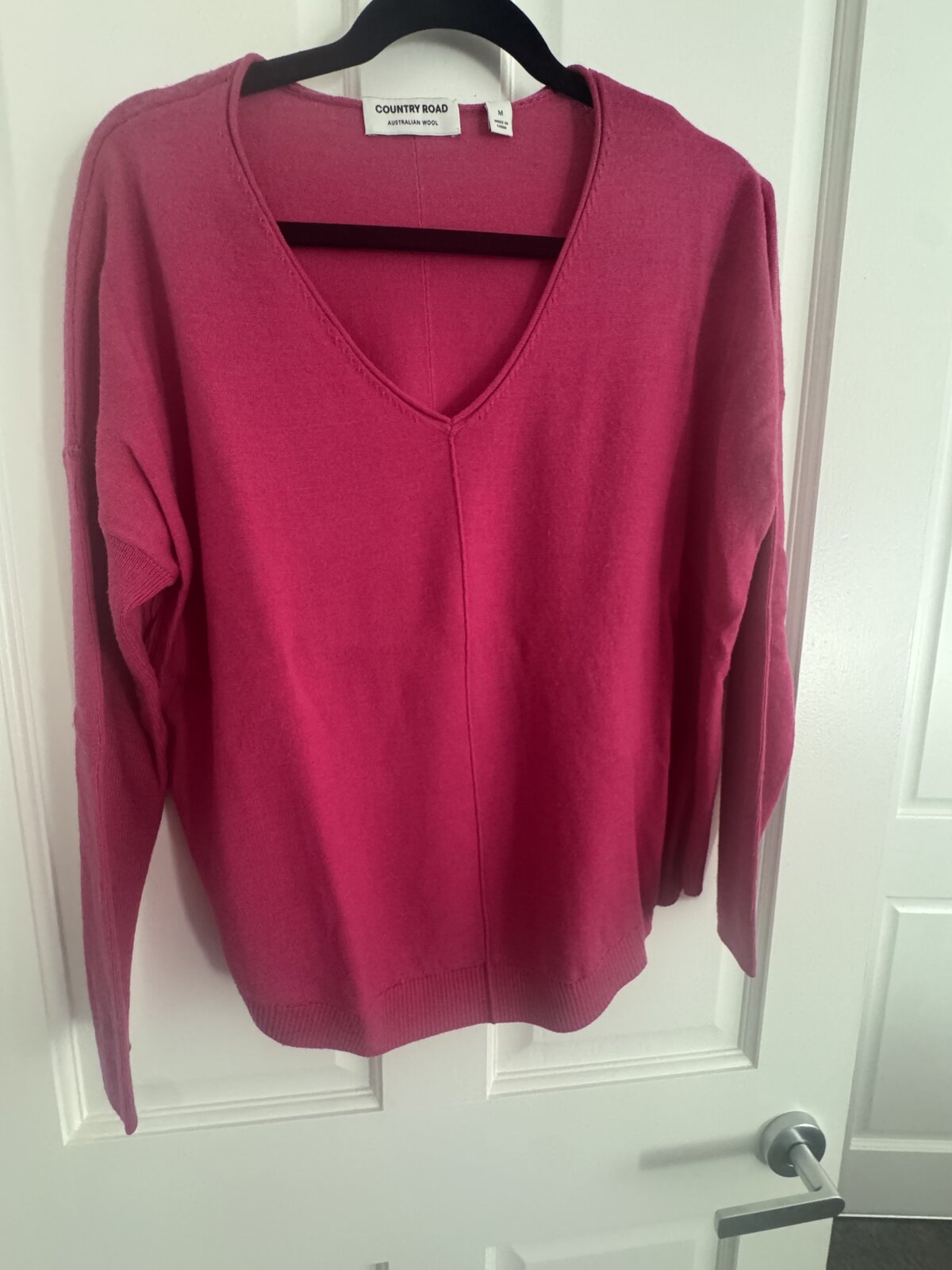 Merino Wool Jumper Pink |M