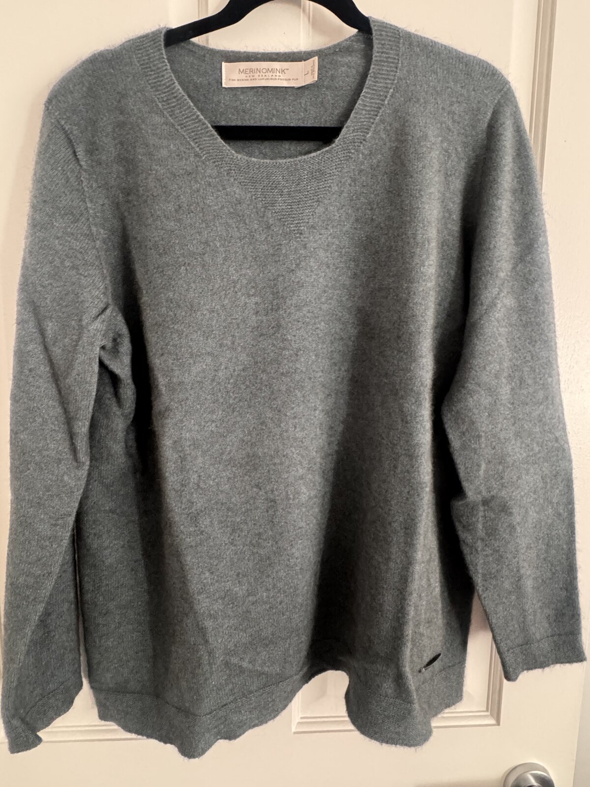 Relaxed Sweater | New Zealand Possum Fur | L