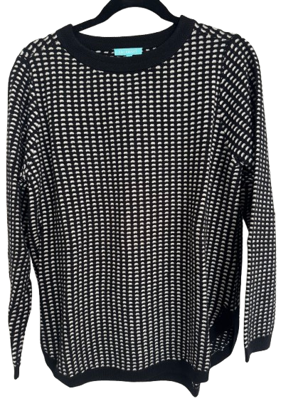  Black and White wool Jumper | hardly worn | M 