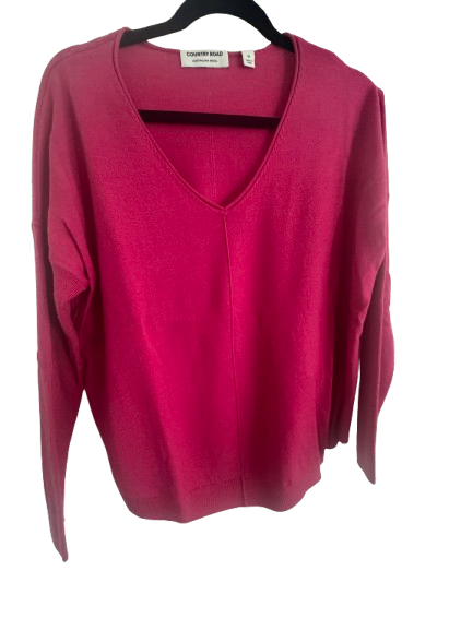 Merino Wool Jumper Pink |M