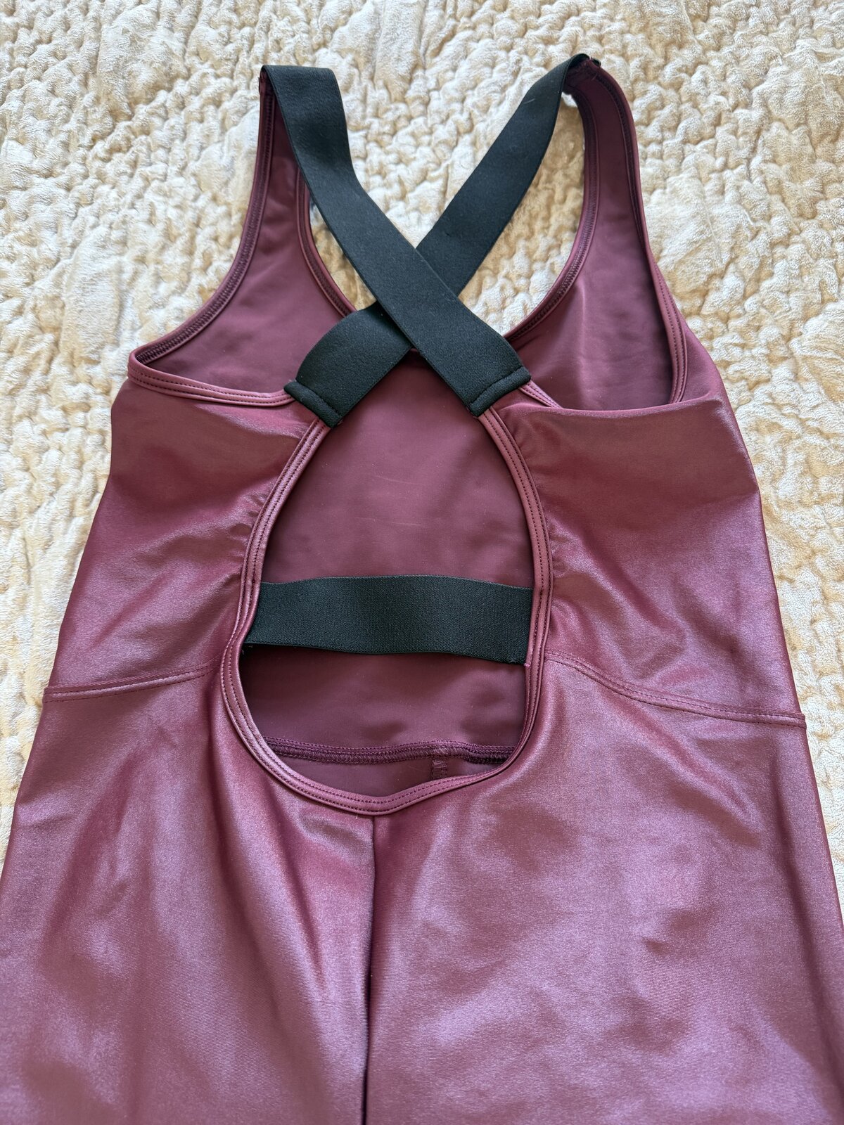 Noli purple/burgundy/berry Vixen jumpsuit, size medium in as New condition 
