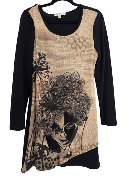  M printed dress 