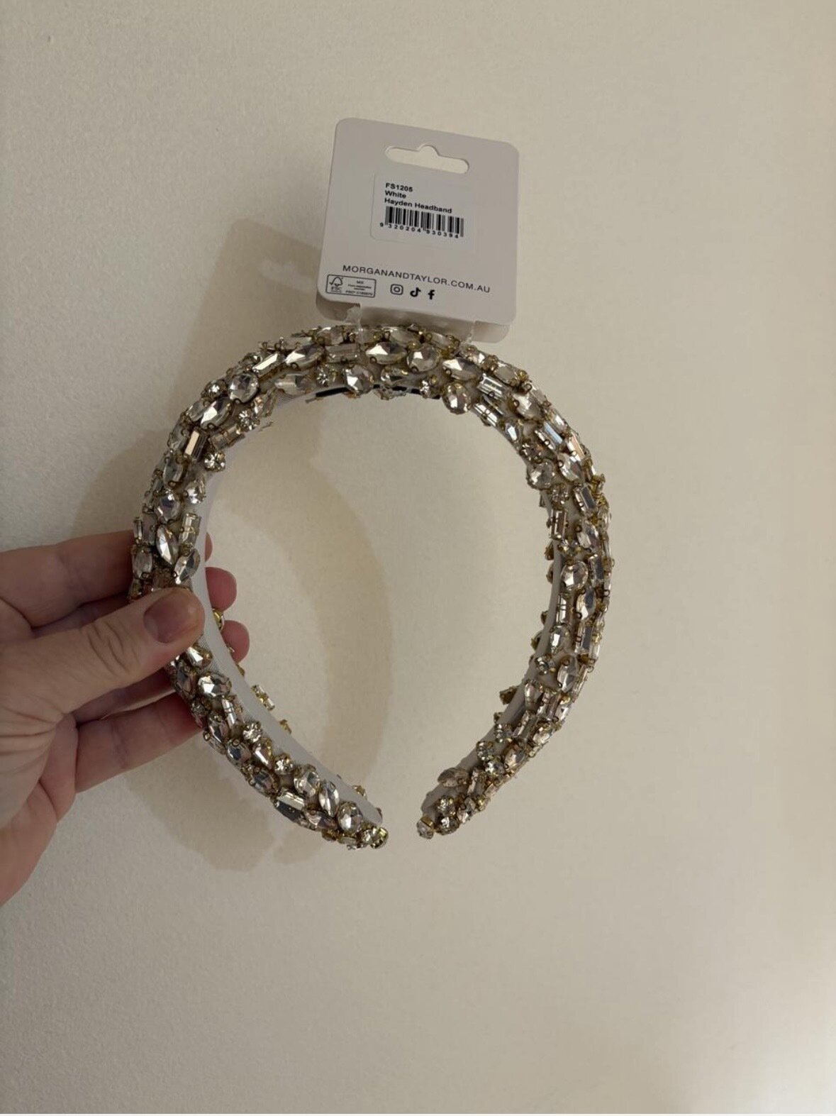 beaded headband