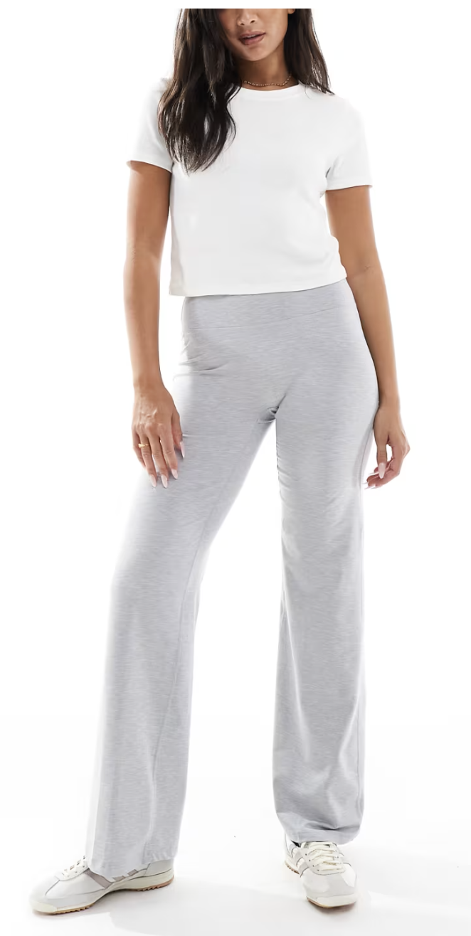 Ultra Soft Wide Leg Pants in Grey MARLE 